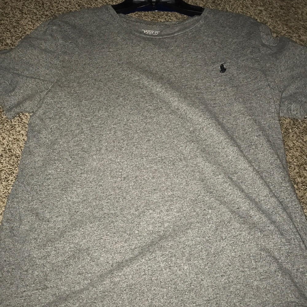 Grey Polo Tee